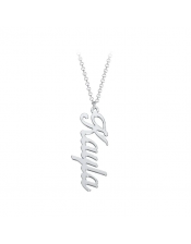 Vertical Personalized Name Necklace